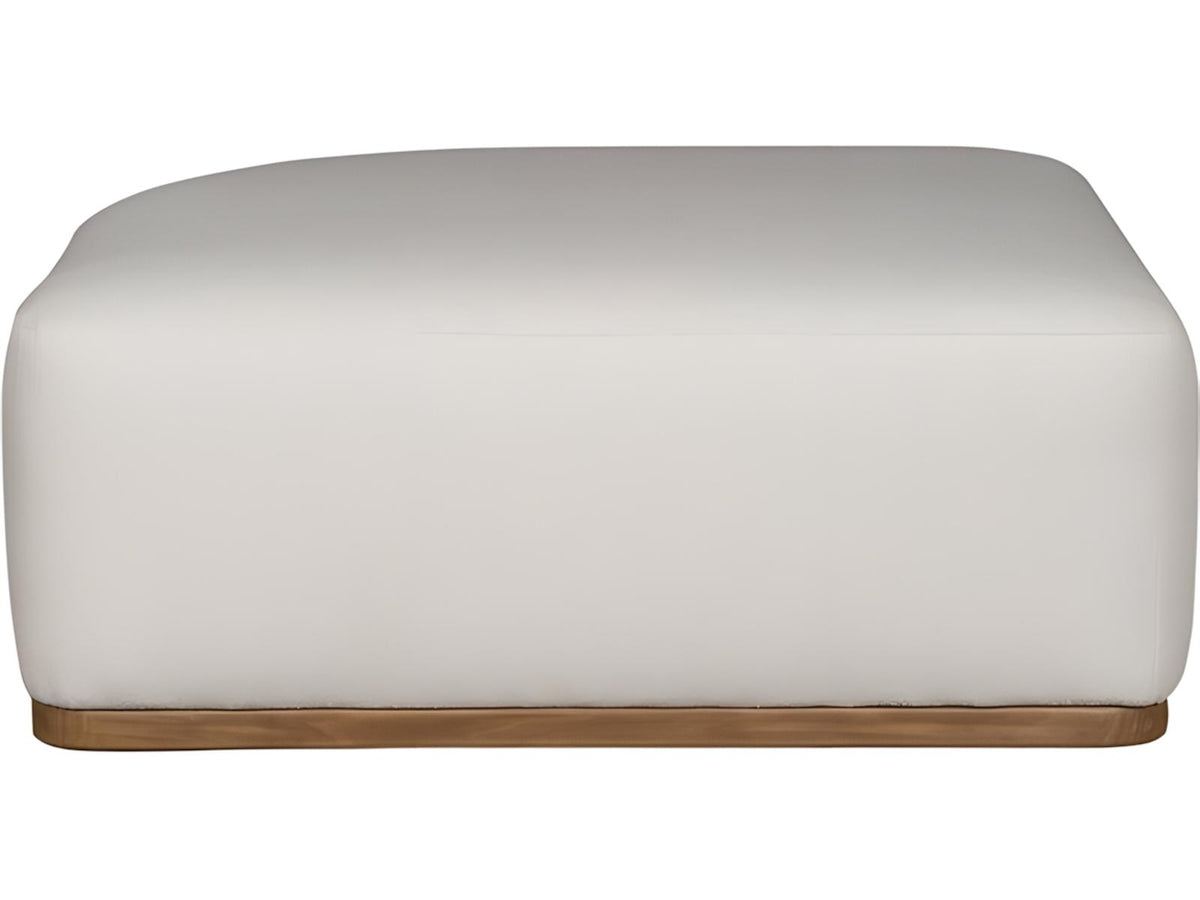 Ease White Upholstered Sectional Sofa