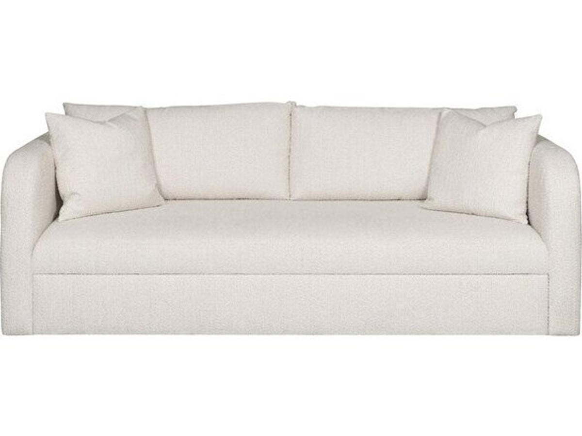 Adaline 3-Seat Pull Out Sleeper Sofa in Kibble Porcelain Fabric