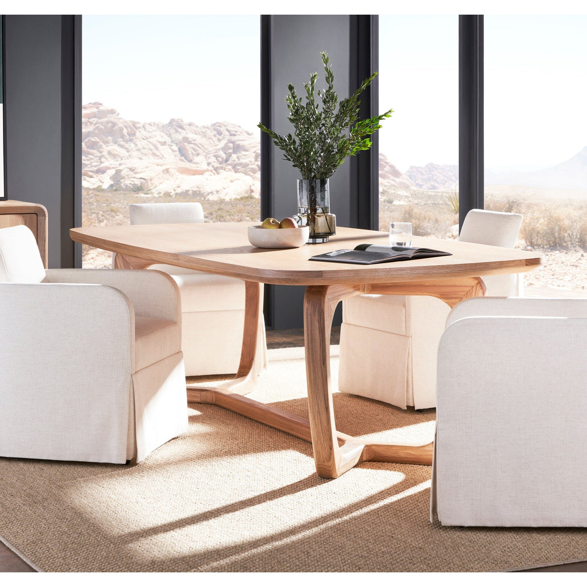 Vanguard Form Trestle Dining Table