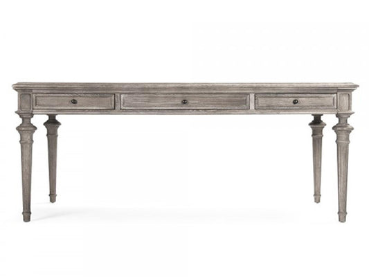 Nadine 78-Inch Rectangle Dining Table in Limed Grey Oak