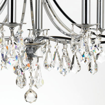 Chrome-Strass Crystal Chandelier