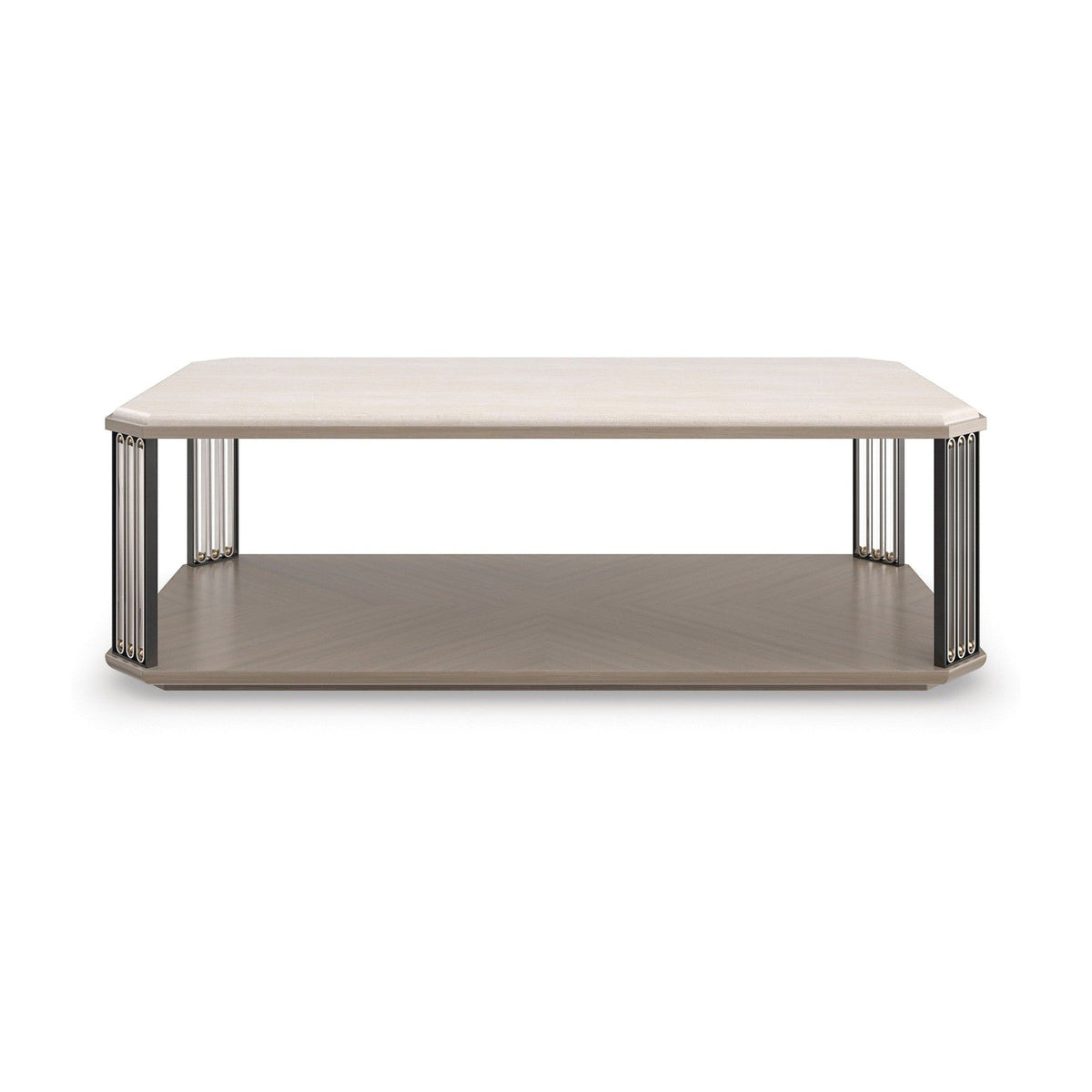 Caracole Classic Alloy Cocktail Table