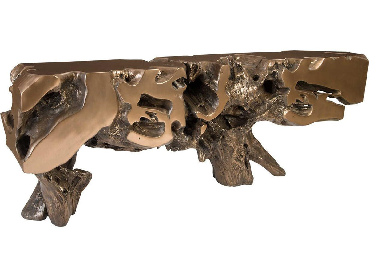 Cast Naturals Bronze Console Table