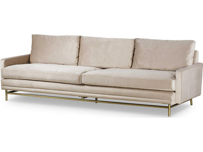 White Upholstered Sofa