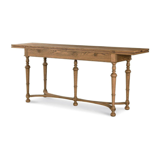 Century Furniture Grand Tour Winston Flip-Top Console Table - Natural