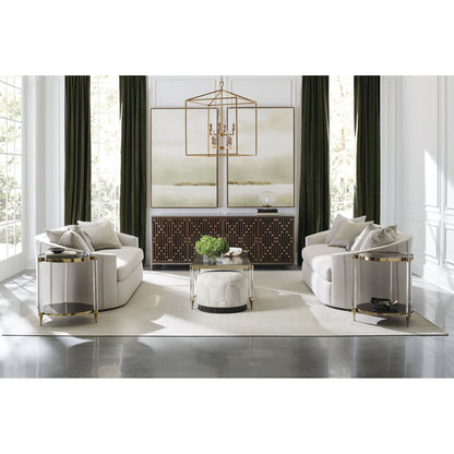 Caracole Classic Diamond In The Rough Console & Desk