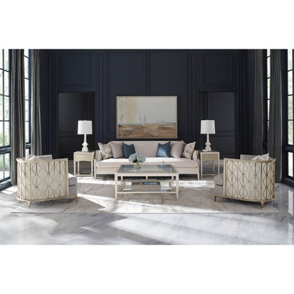 Caracole Upholstery Back In Style Lounge Chair
