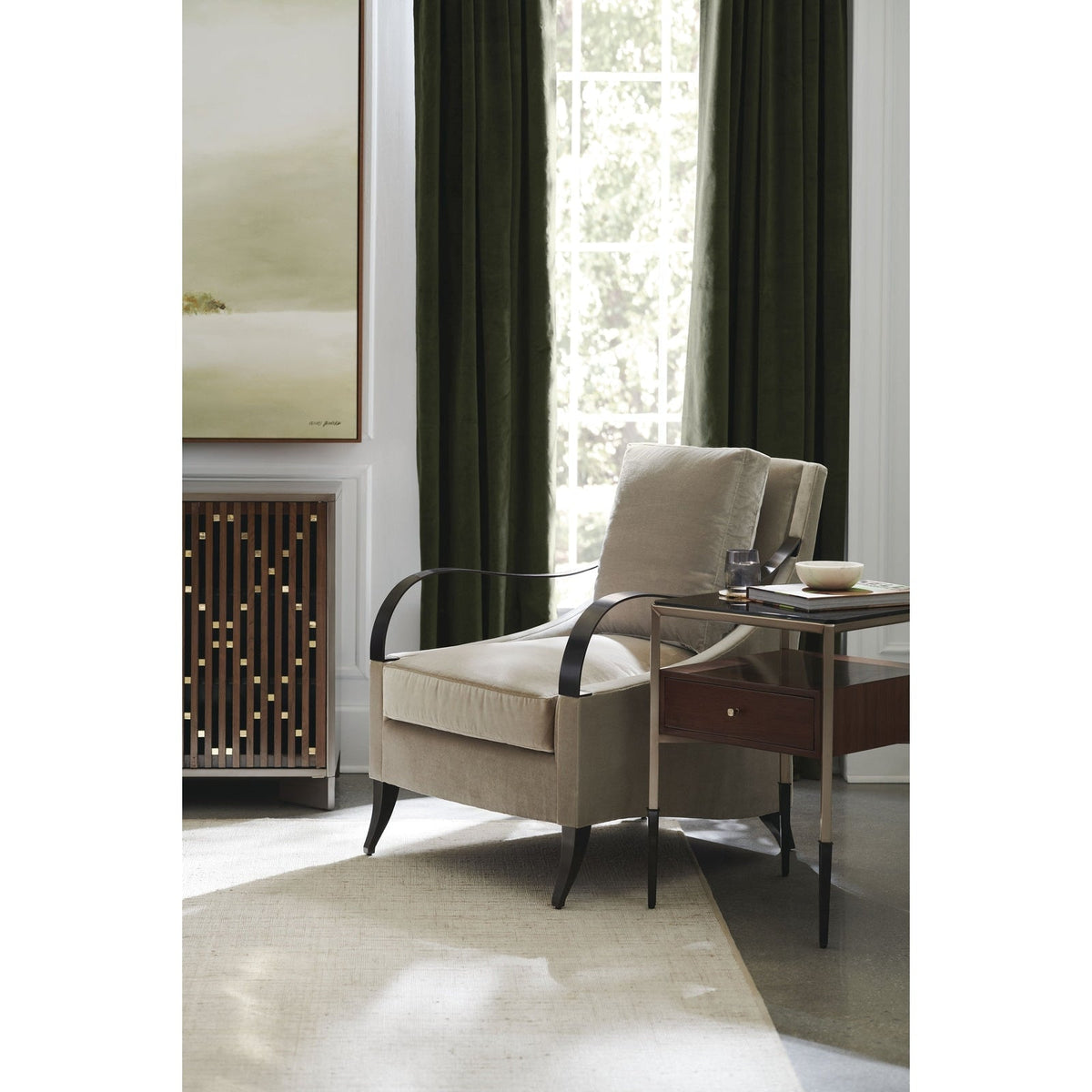 Caracole Classic Diamond In The Rough Console & Desk
