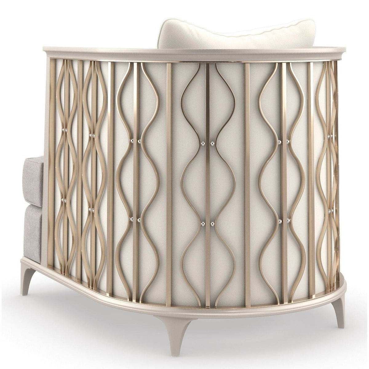 Caracole Upholstery Back In Style Lounge Chair
