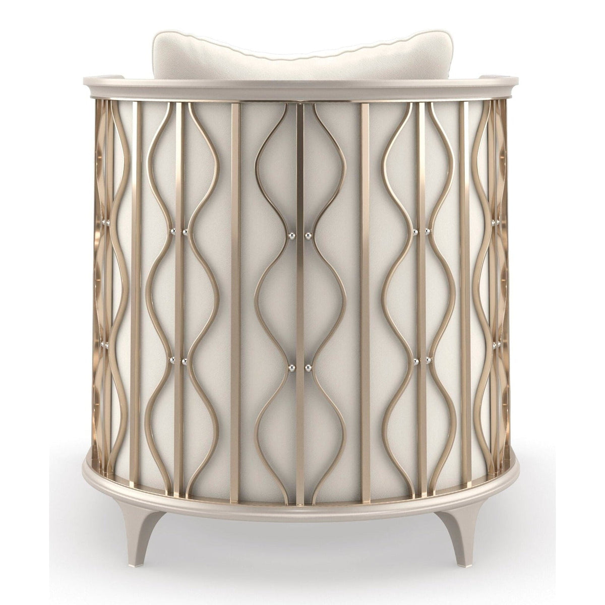 Caracole Upholstery Back In Style Lounge Chair