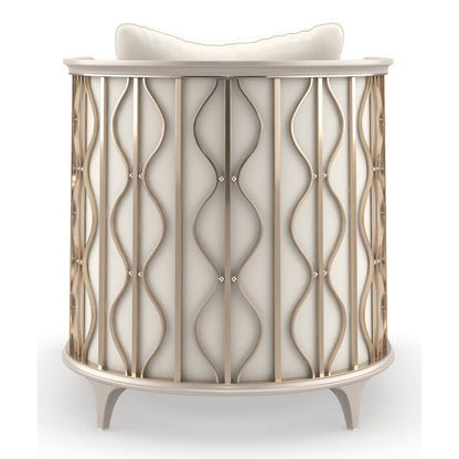 Caracole Upholstery Back In Style Lounge Chair