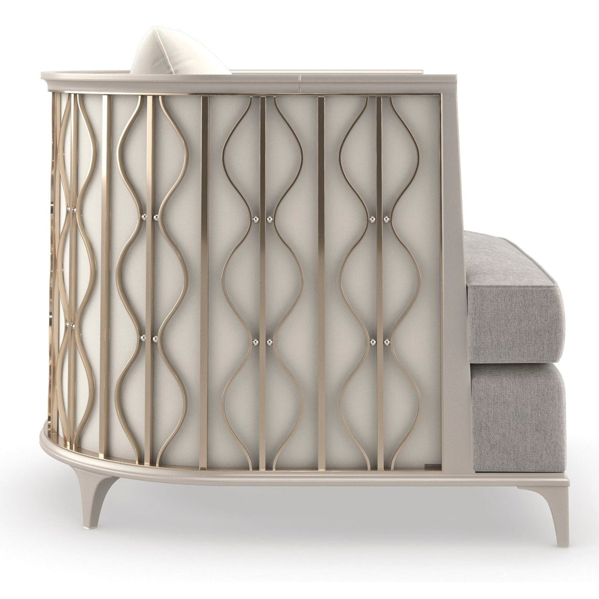 Caracole Upholstery Back In Style Lounge Chair