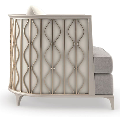 Caracole Upholstery Back In Style Lounge Chair