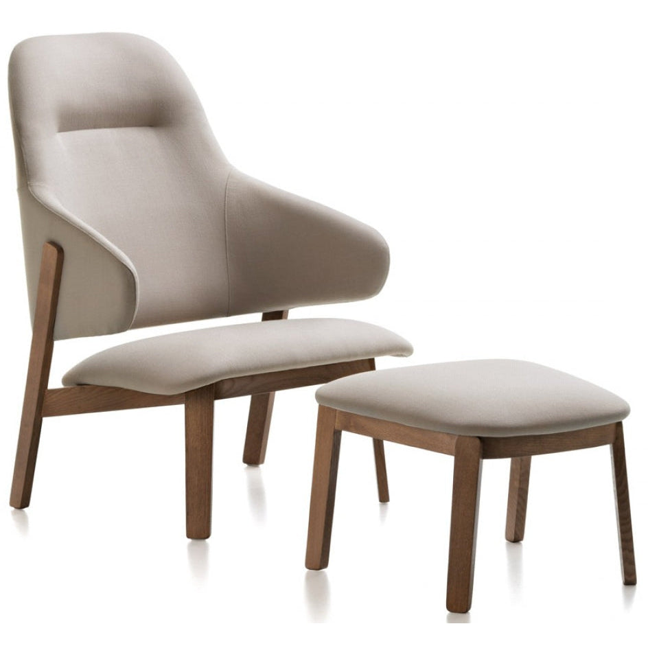 Huppe Custom Wolfgang High Back Lounge Chair